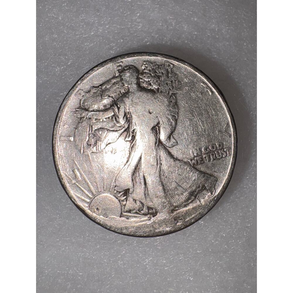 United States Silver Walking Liberty Half Dollar 1943 coin